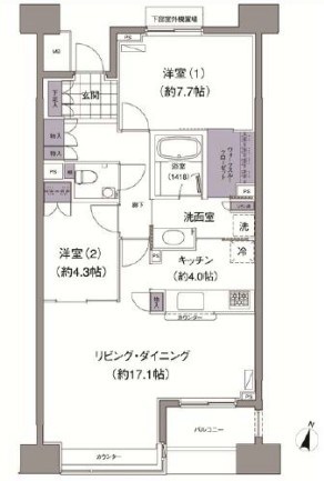 アビティ目黒 間取り