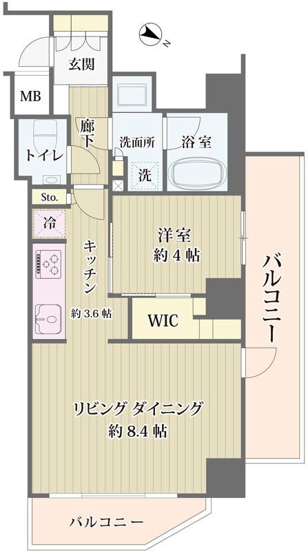 IBIS市ヶ谷 間取り