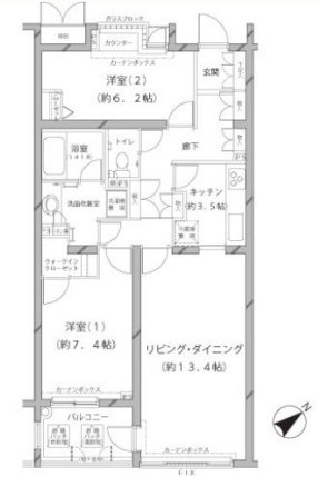 MFPRコート代官山 間取り