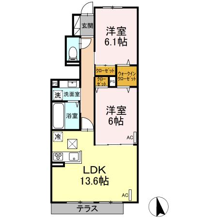 アヴァンス阿佐谷北 間取り
