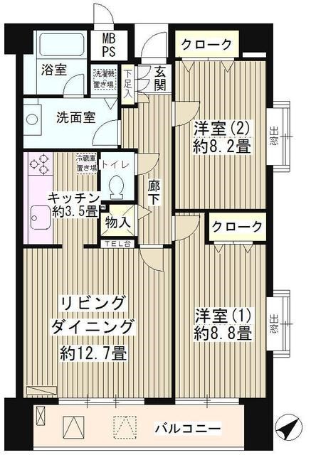 アステリオン松濤 間取り