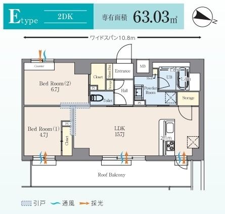 アイビー世田谷レジデンス 間取り