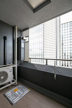ブリックコート神田錦町 ベランダ