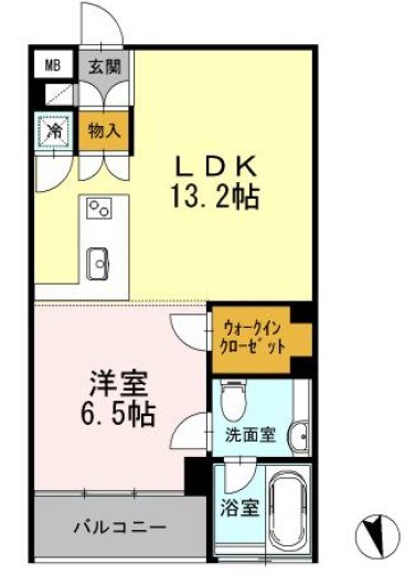 カスタリア目黒長者丸 間取り