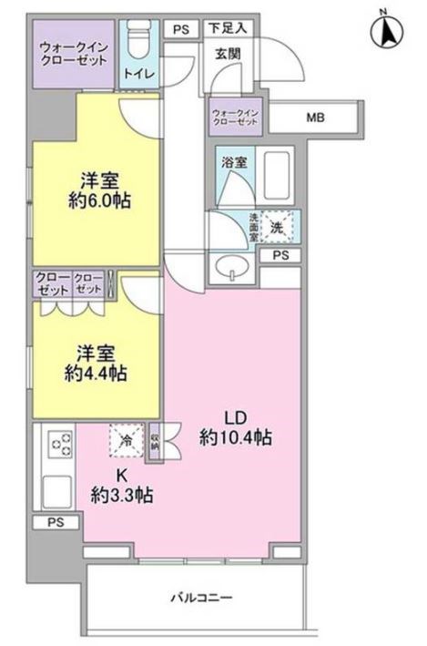スタイリオ品川中延 間取り