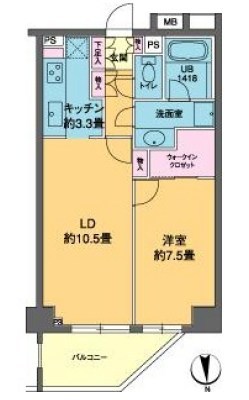 カスタリア高輪 間取り