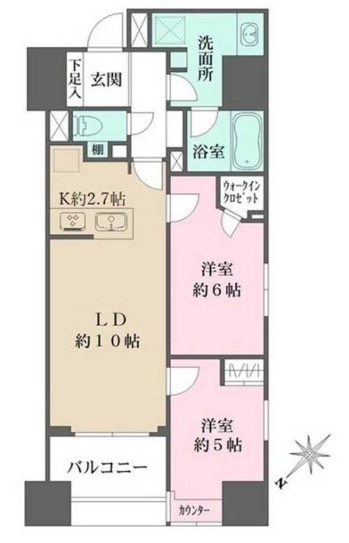 ALTERNA日本橋 間取り