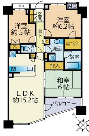 小石川ザ・レジデンス イーストスクエア 間取り
