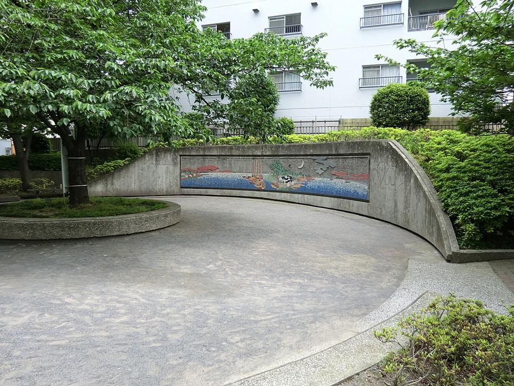 ウィルローズ月島テラス 公園