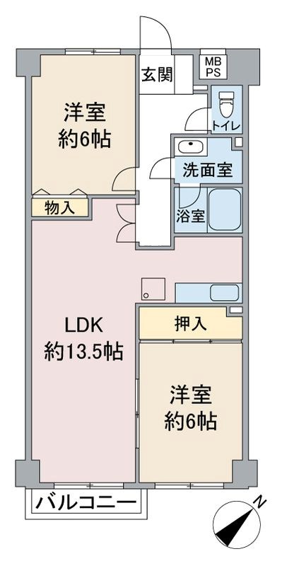吉祥寺北町ハイム 間取り