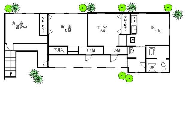 東京都世田谷区代沢４丁目 間取り