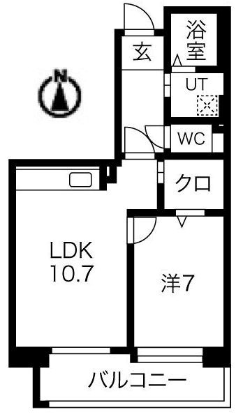 アクティ目黒駅前1号棟 間取り