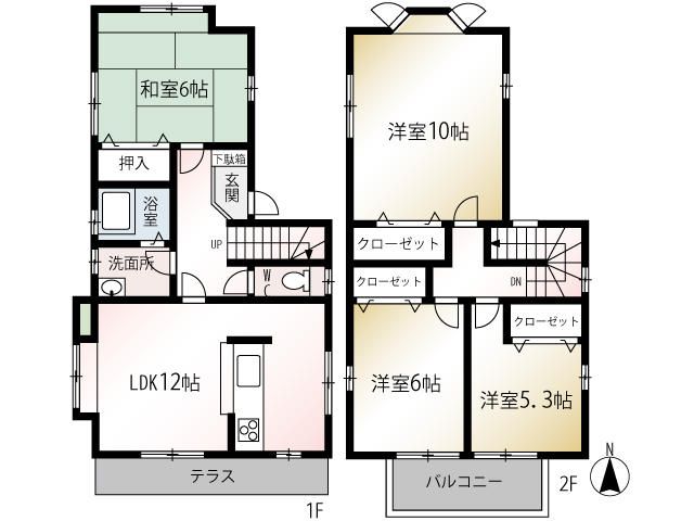 トリニティ市ヶ尾 間取り