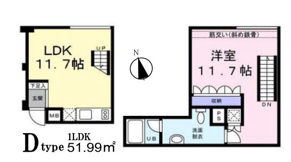 アリス・マナーガーデン銀座ウォーク 間取り