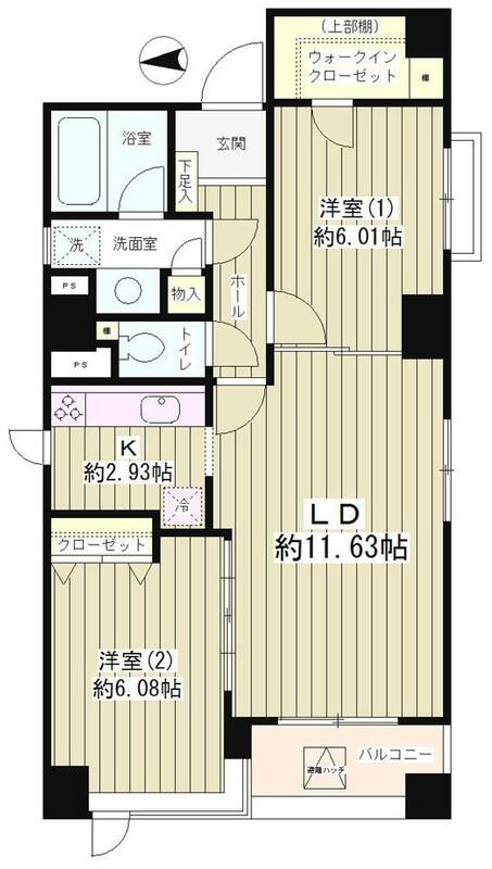 パーク麻布十番 間取り