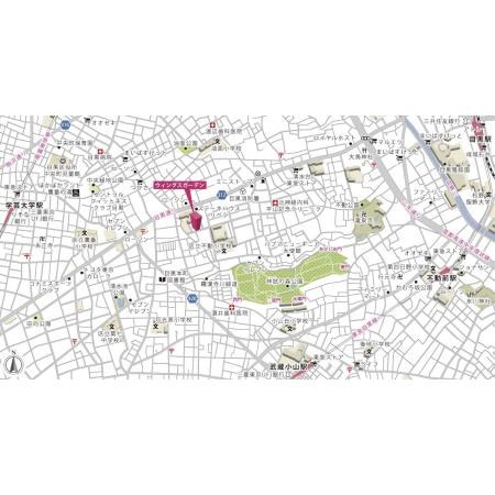 ウィングスガーデン  地図（共通）