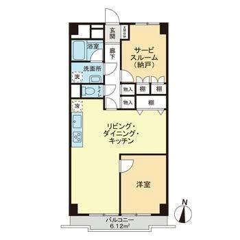 ゾンネンハイム北砂 間取り