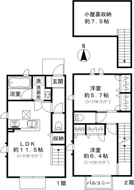 ミント武蔵野 間取り