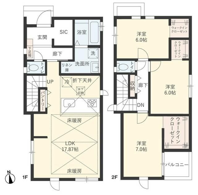 東京都世田谷区喜多見１丁目 間取り