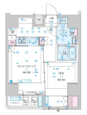 ジェノヴィア文京千駄木 間取り