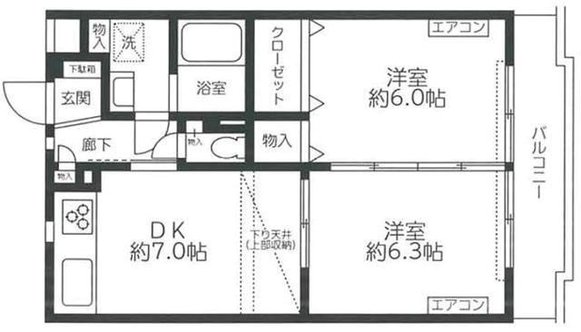 レジディア吉祥寺 間取り