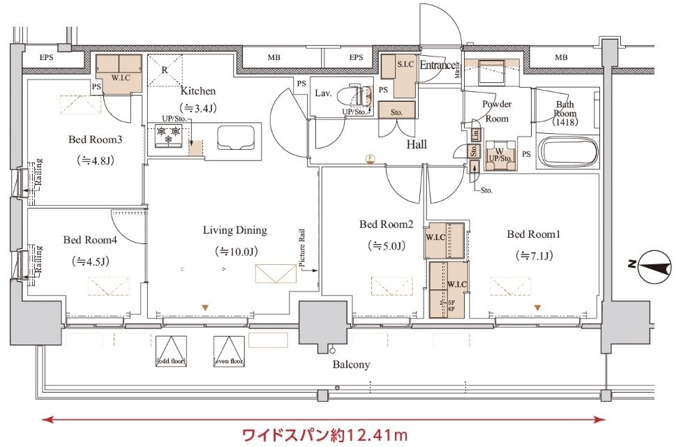 ブランシエスタ木場 間取り