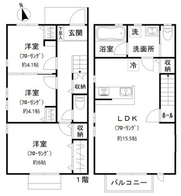 コア上野毛 間取り