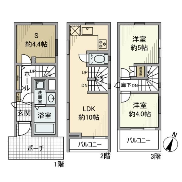 東京都文京区大塚５丁目 間取り