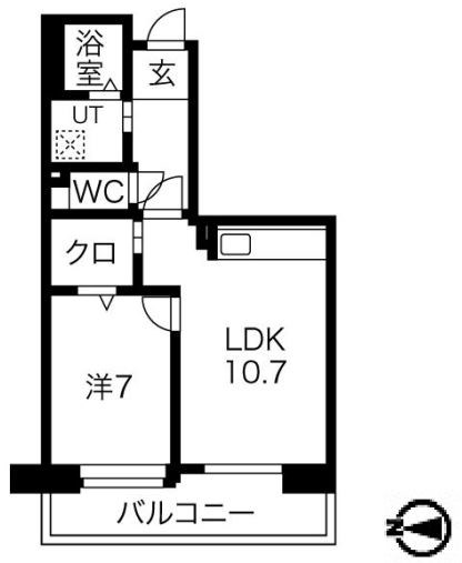 アクティ目黒駅前2号棟 間取り