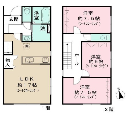 Klein Haus 間取り