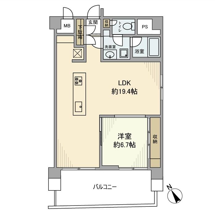 エルアルカサル武蔵小山 間取り
