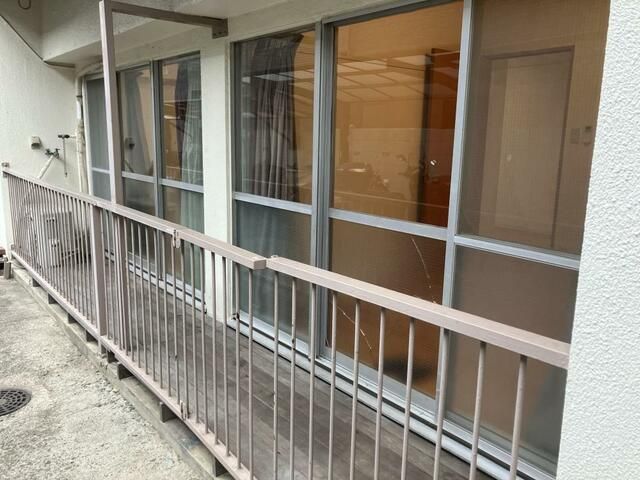 田園調布愛和マンション ベランダ