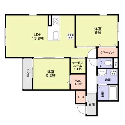 OAK 間取り
