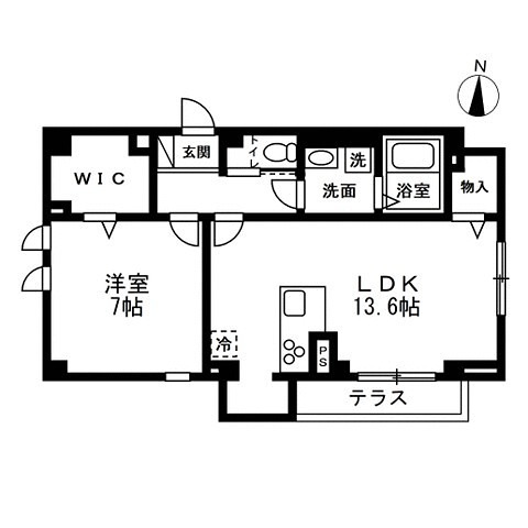 ディーズプラス東大島 間取り