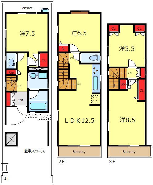 池上7丁目戸建 間取り