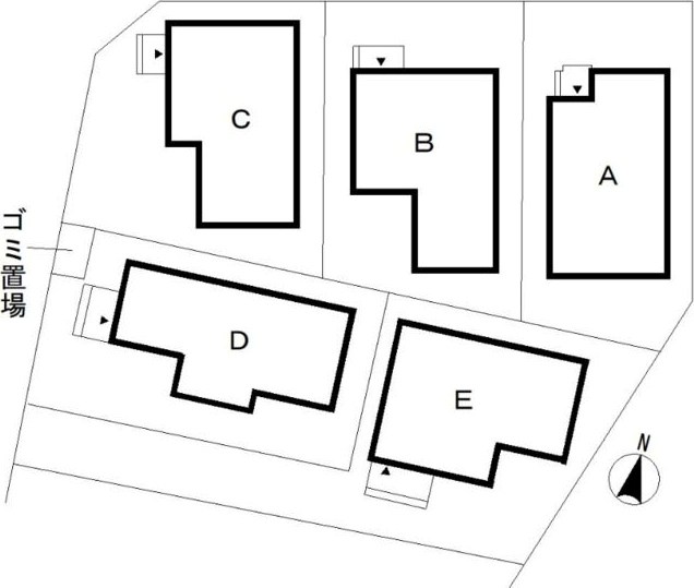 ラ・フランス百合ヶ丘 地図（共通）