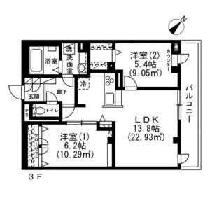 T-HAUS鉢山 間取り