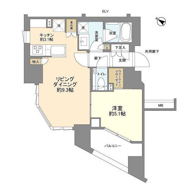 ブランズ巣鴨三丁目 間取り