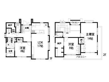 神奈川県川崎市高津区末長１丁目 間取り