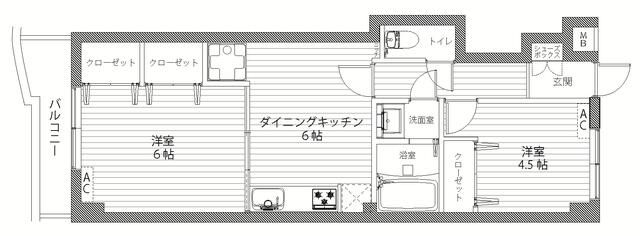ニューフラット 間取り