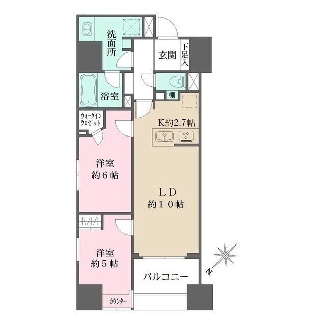 ALTERNA日本橋 間取り