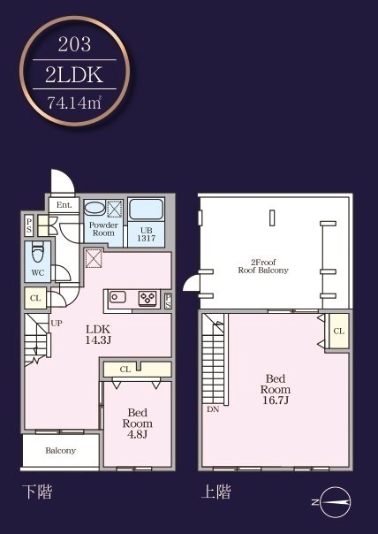 THE MANOR EXELSIOR 間取り