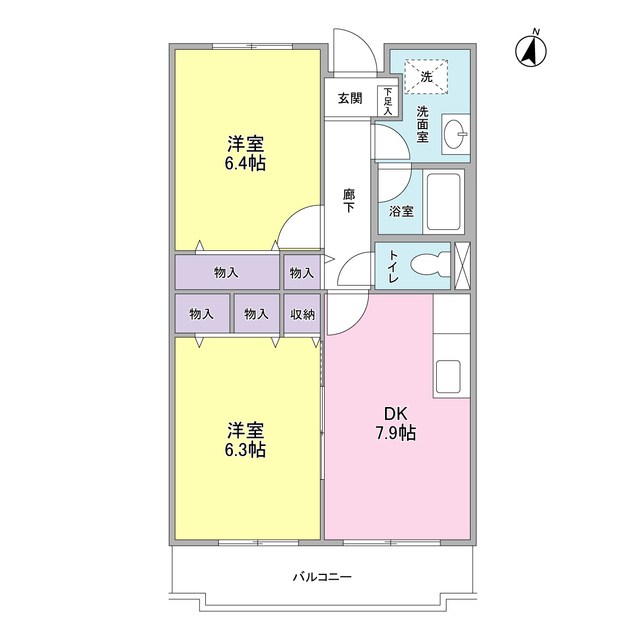 アルカディア三軒茶屋 間取り