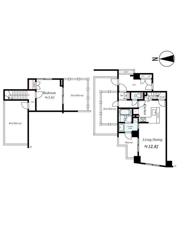 TOKYO HOUSE TAMAGAWA 間取り