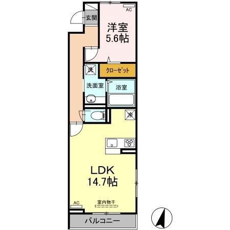 エクセリア上鷺宮Ⅱ 間取り