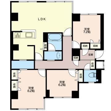 グリーンホームズ1 間取り