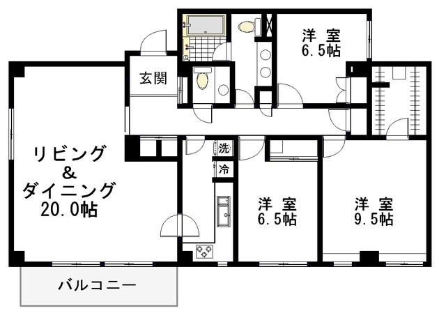 アーケディアヒルズ 間取り