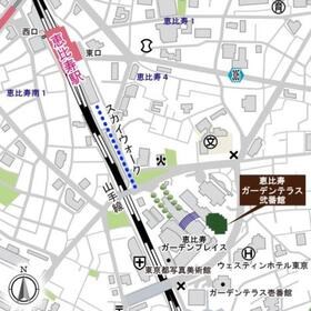 恵比寿ガーデンテラス弐番館 地図（共通）