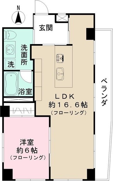 キャニオンマンション三鷹 間取り