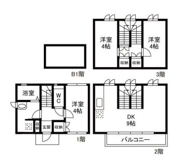 東京都豊島区巣鴨４丁目 間取り